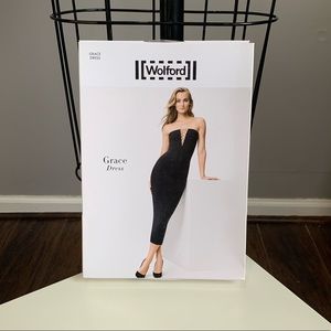 WOLFORD Black Grace Dress